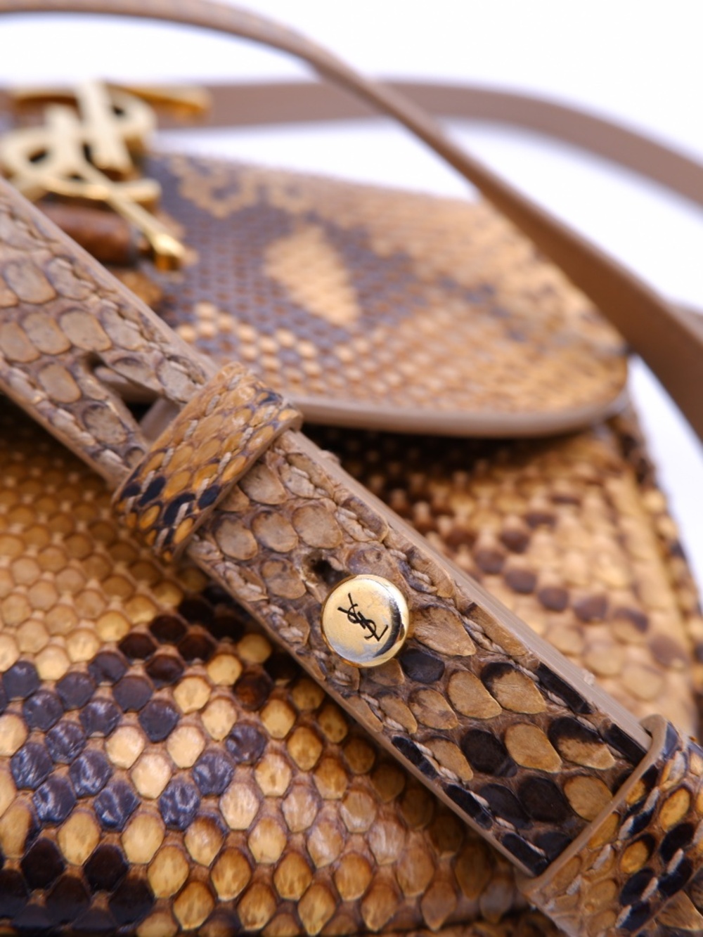 Saint Laurent Kaia Natural Python Crossbody — 2020 - Picture 12 of 15